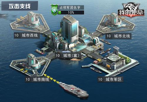 战场集结《我的使命》城市团战铁血来袭​