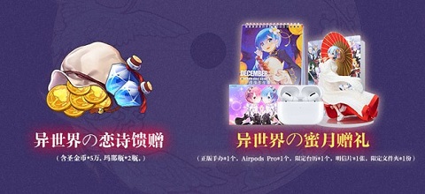 铭刻异世界恋诗～《Re：Zero-INFINITY》赢取豪华周边奖励