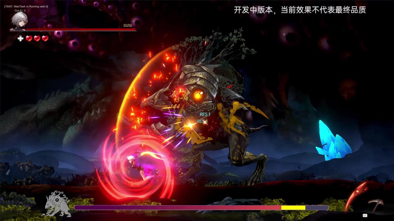 美少女银河城！2D横版ACT游戏《觉醒异刃》即将参加2月份的Steam新品节，试玩版开放下载