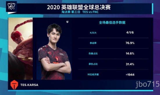 S10战报：TES绝处逢生，力挽狂澜，让二追三，创造世界赛的历史!