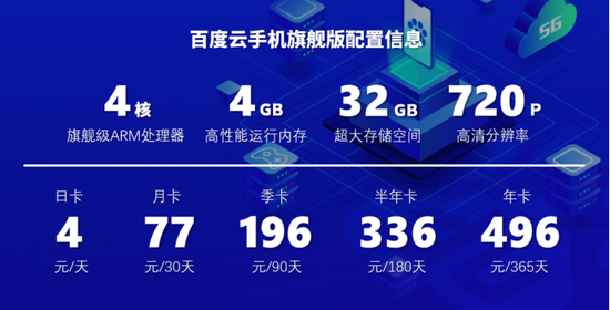 专业顶配只要1.35元/天！百度发布旗舰级“云手机”新品