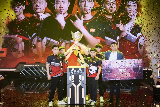 激战半年，AG问鼎CFHD首个职业赛事冠军