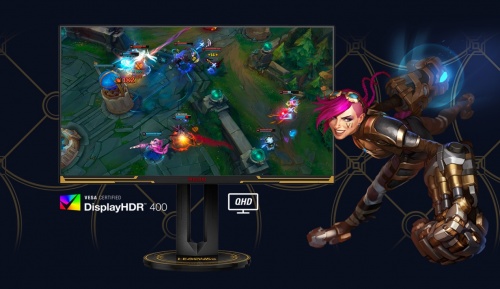 送LOL手办盲盒！AGON爱攻×《英雄联盟》深度定制电竞显示器京东预售